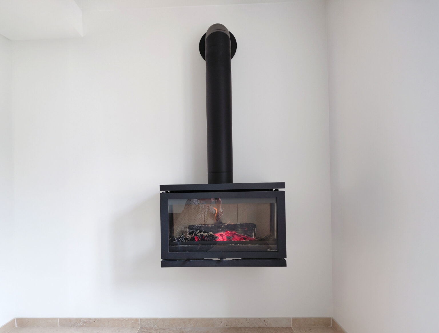 poele a bois bouge chambalud FONTE FLAMME VIDAR TRIPLE terminé
